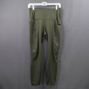 All in Motion Womens Leggings Medium Green Gym Yoga Athletic Crossfit Athleisure